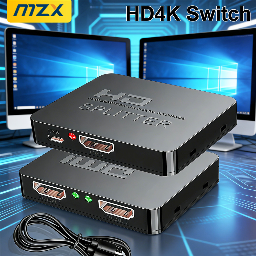 Xbox Laptop Accessories - 1-in-2-Out 4K Switch Video HDMI-compatible Splitter