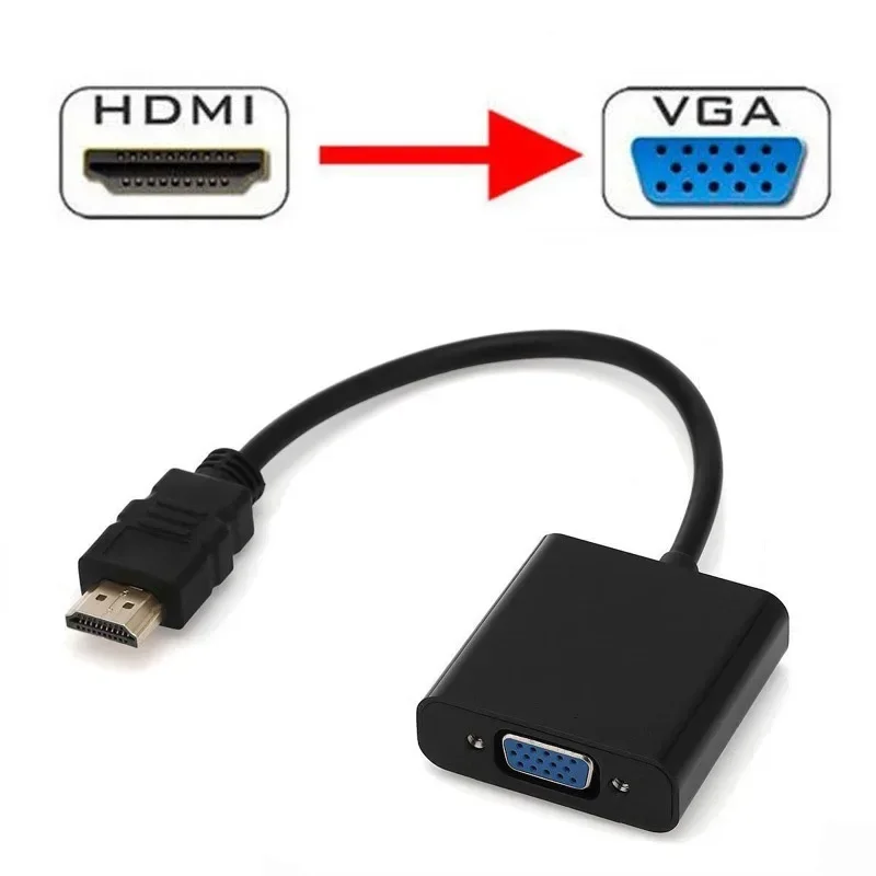 Xbox Laptop Accessories - HDMI-compatible to VGA Adapter Digital to