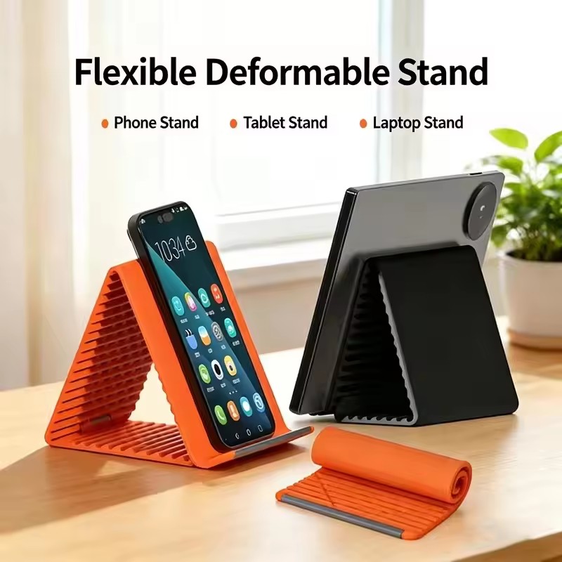 Laptop Office Accessories - Lazy Portable Phone Stand Silicone Desktop
