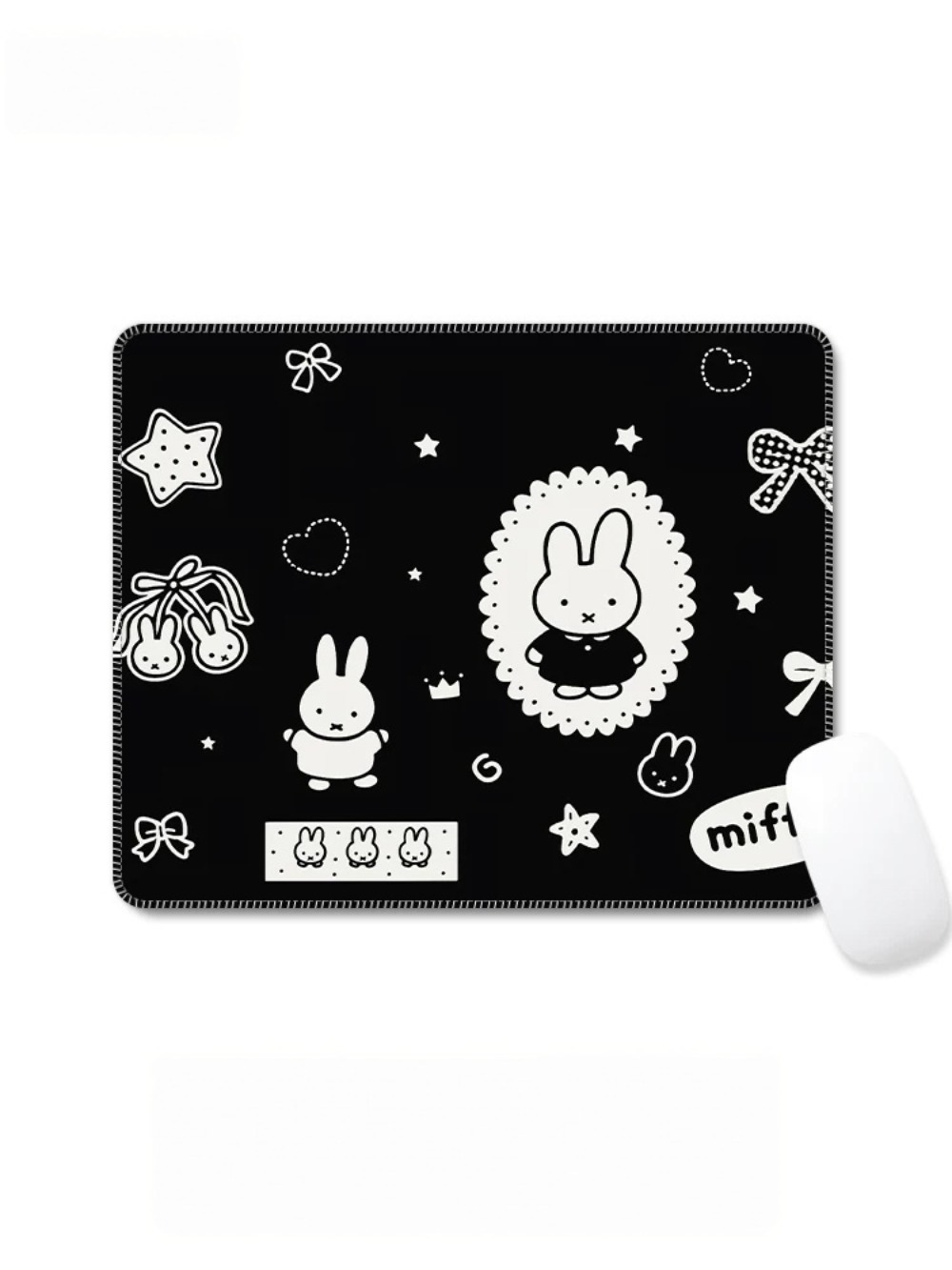 Laptop Office Accessories - Cartoon Miffy Mouse Pad Small Laptop