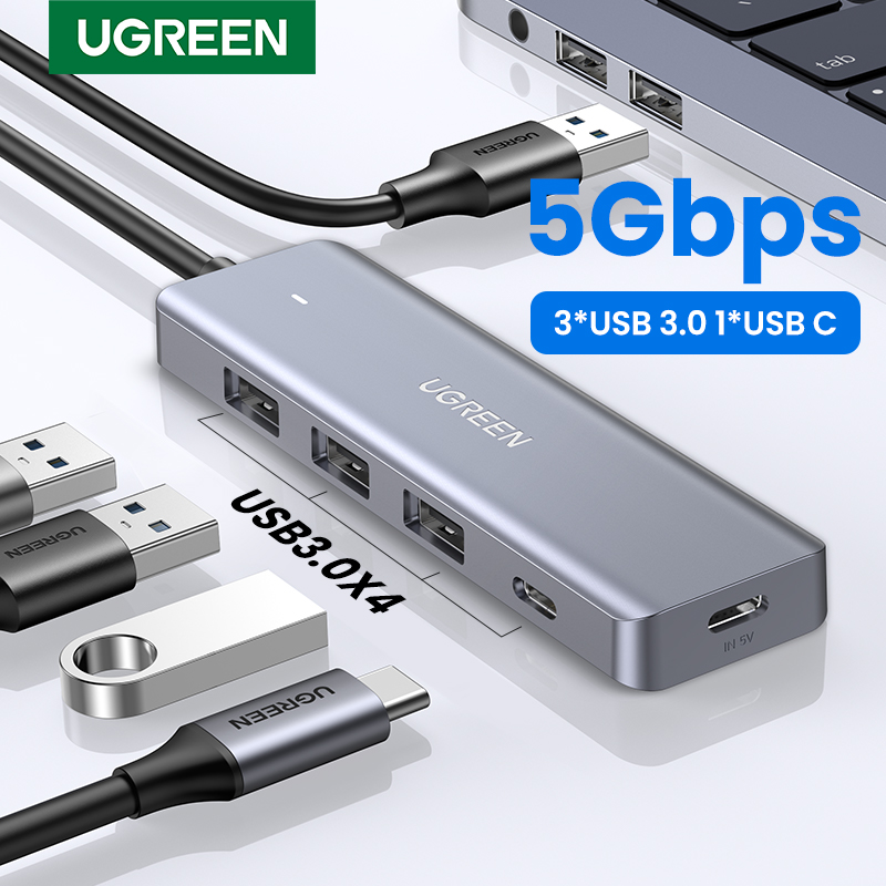 Xbox Laptop Accessories - UGREEN USB HUB 4 Ports USB-A