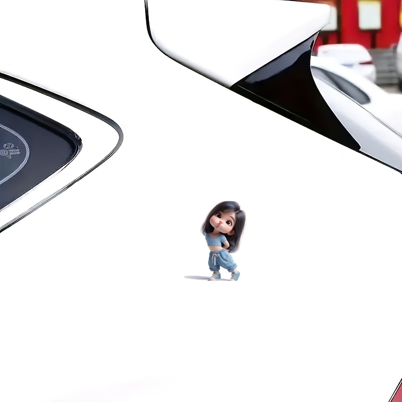 Cute Cartoon Girl Waterproof V - Laptop Accessories For Girls recension och pris