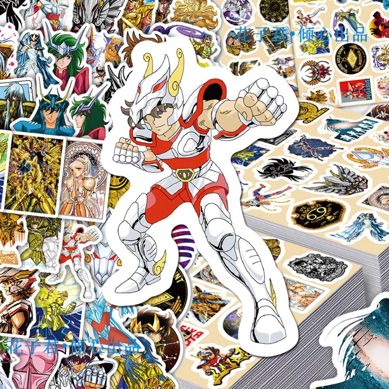 101Pcs Saint Seiya Anime Stick - Laptop Office Accessories recension och pris