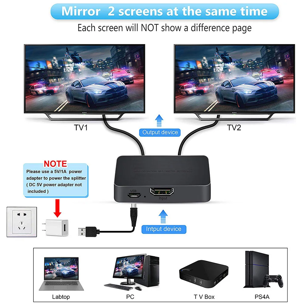1-in-2-Out 4K Switch Video HDM - Xbox Laptop Accessories recension och pris