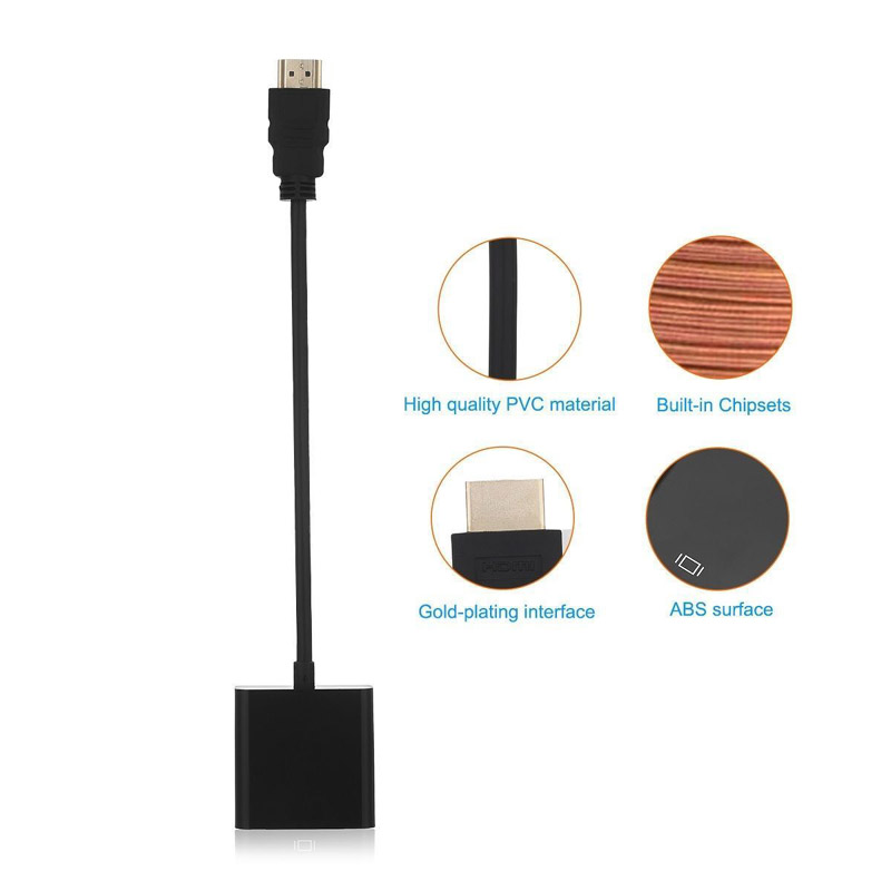 HDMI-compatible to VGA Adapter - Xbox Laptop Accessories recension och pris