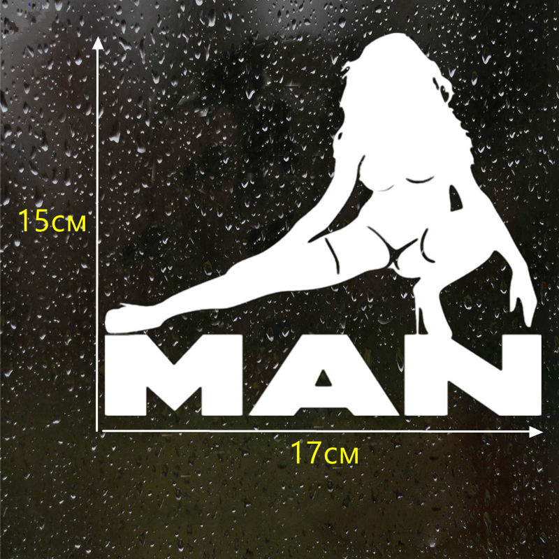 Man Girl Sexy Car Sticker Crea - Laptop Accessories For Girls recension och pris