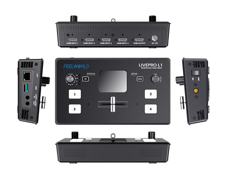 FEELWORLD LIVEPRO L1 V1 4xHDMI - Monitor Portable Usb recension och pris