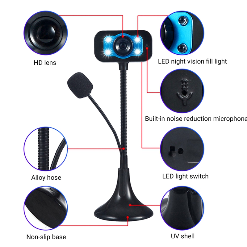 New Web Camera USB High Defini - Laptop Accessories Youtube recension och pris