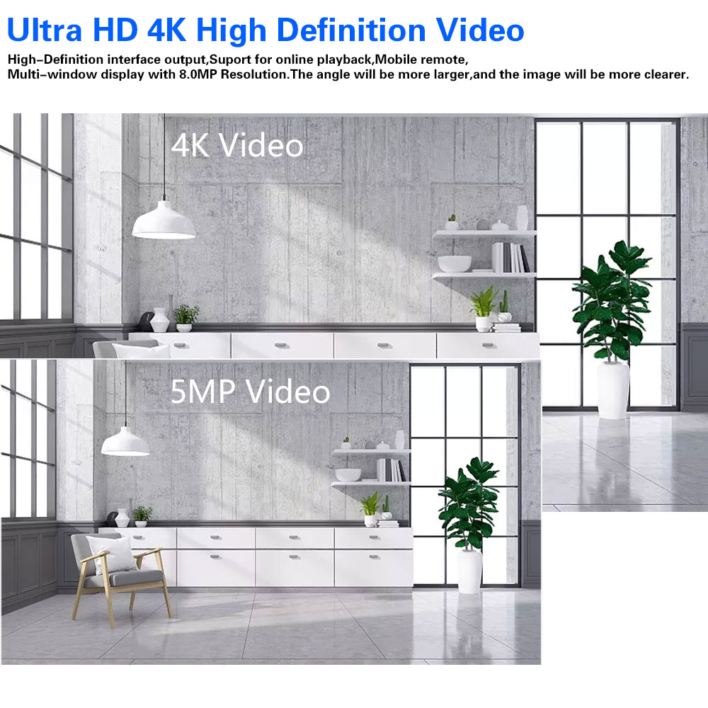 4K 10CH POE Smart NVR (1080p/3 - Monitor Portable Usb recension och pris