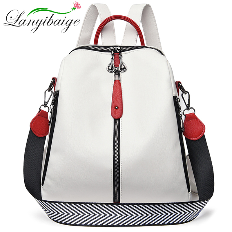 Fashion Backpack Women Soft Le - Laptop Accessories For Girls recension och pris