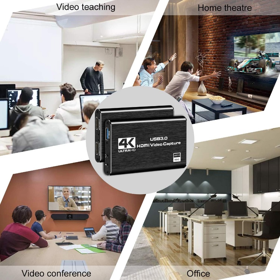 4K USB 3.0 Video Capture Card  - Monitor Portable Usb recension och pris