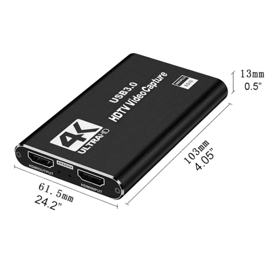 4K USB 3.0 Video Capture Card  - Monitor Portable Usb recension och pris