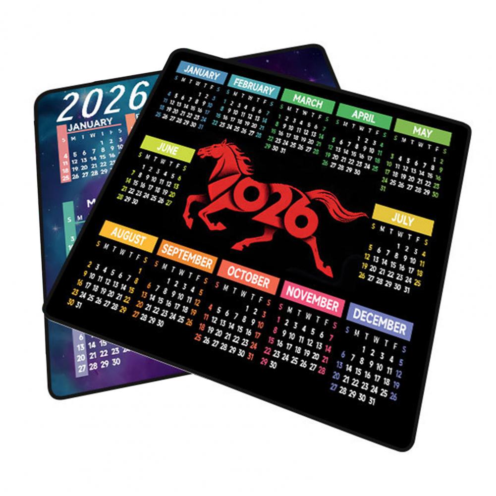 2026 Calendar Mouse Pad Waterp - Laptop Office Accessories recension och pris