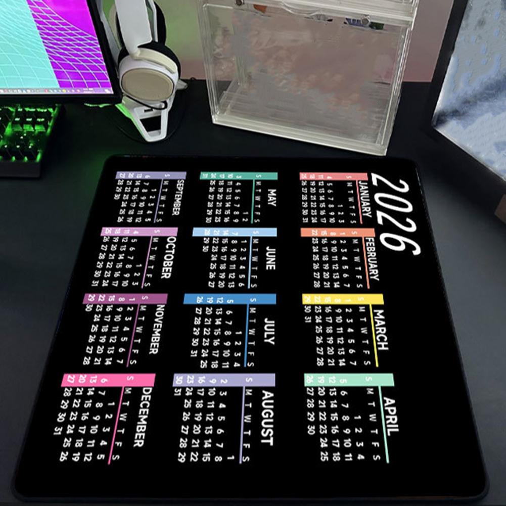 2026 Calendar Mouse Pad Waterp - Laptop Office Accessories recension och pris