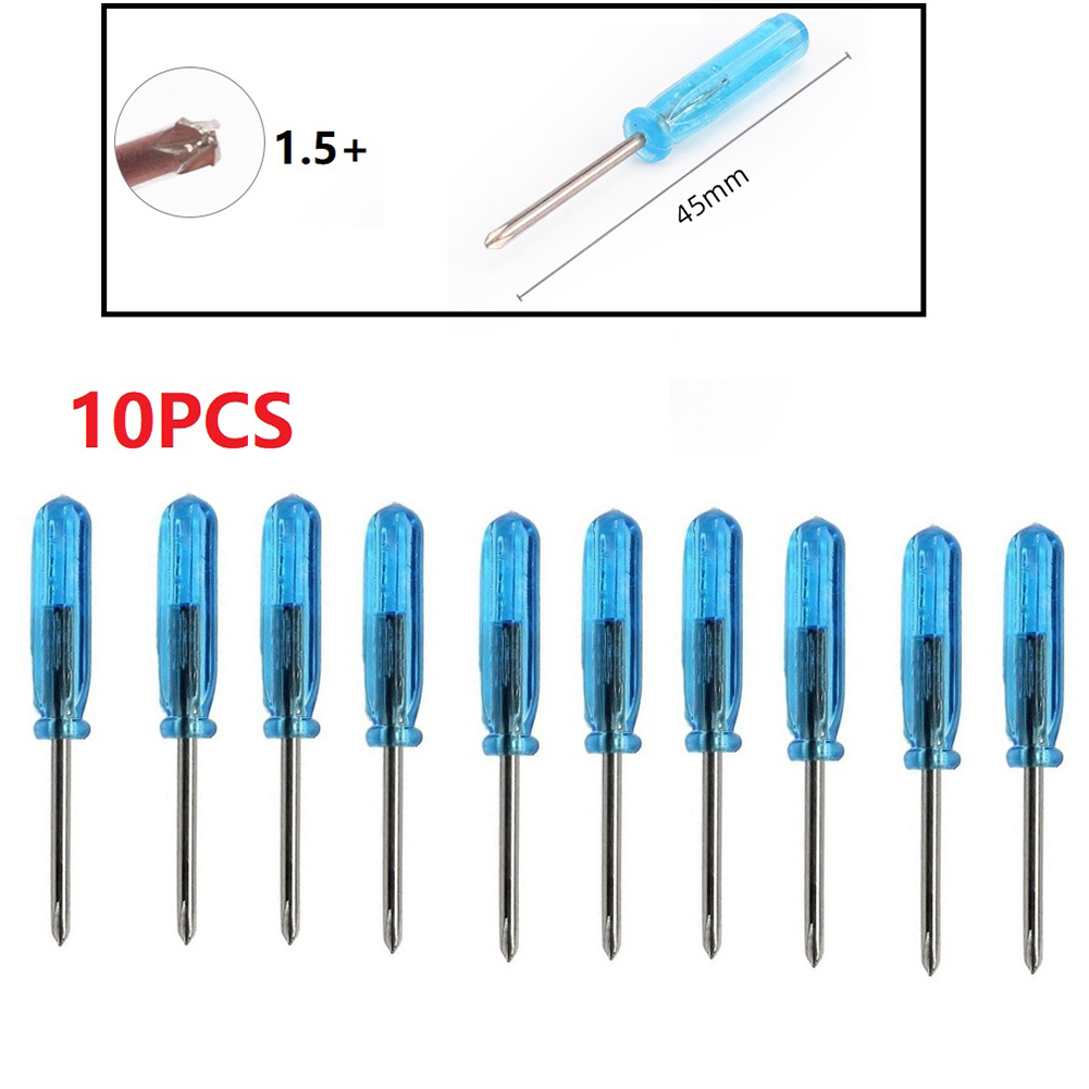 10pcs Mini Slotted Cross Screw - Xbox Laptop Accessories recension och pris
