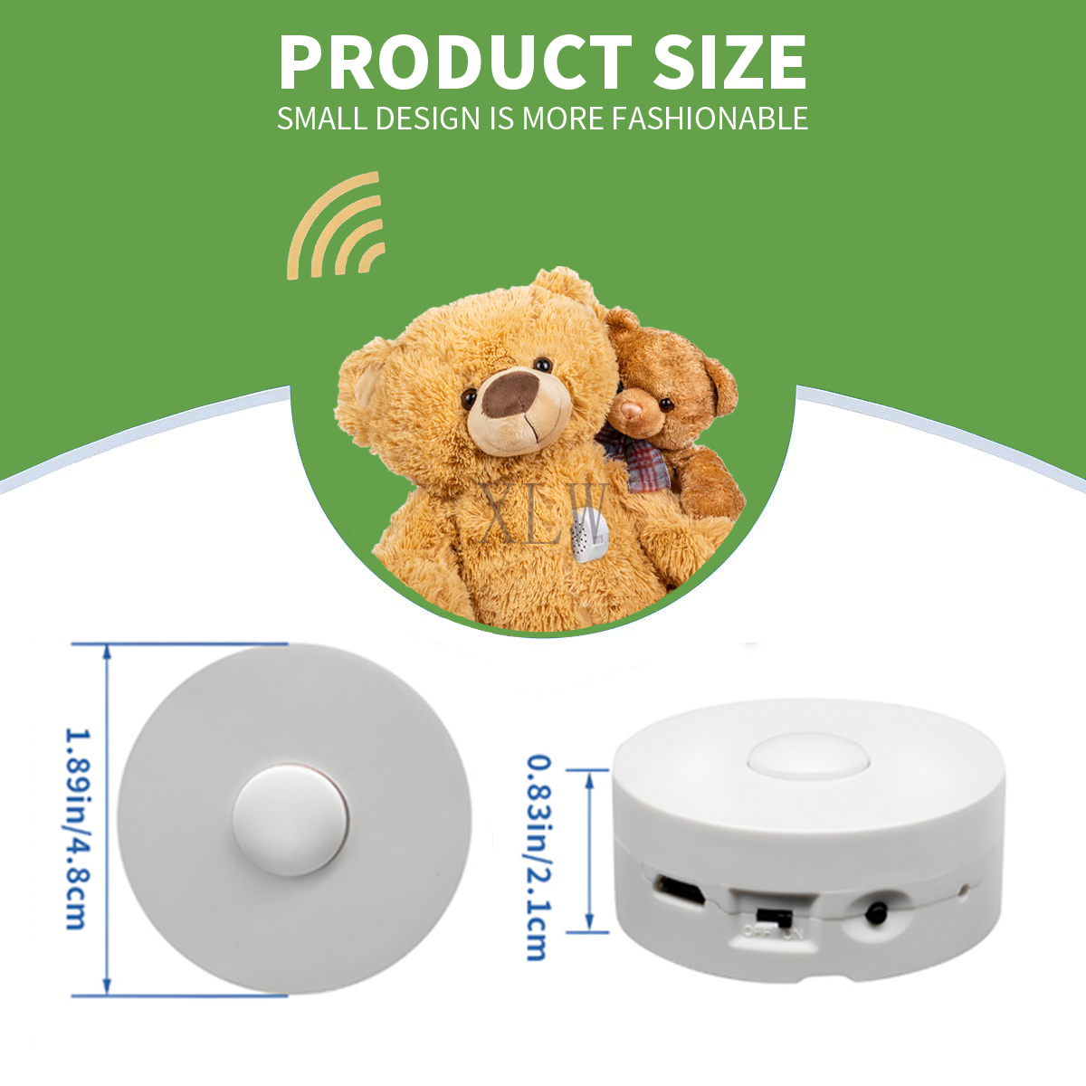 4M Voice Recording Button for  - Monitor Portable Usb recension och pris