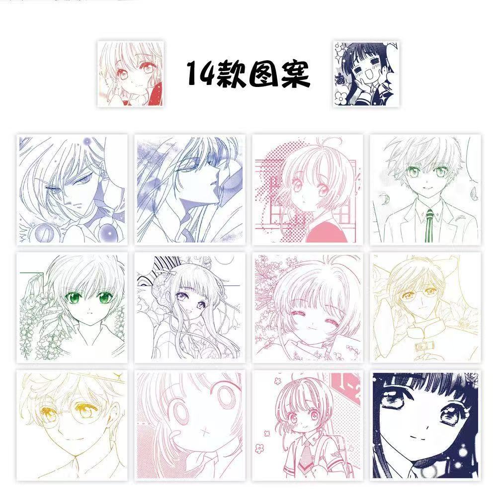 500pcs/Roll Anime Girl Cartoon - Laptop Accessories Girly recension och pris