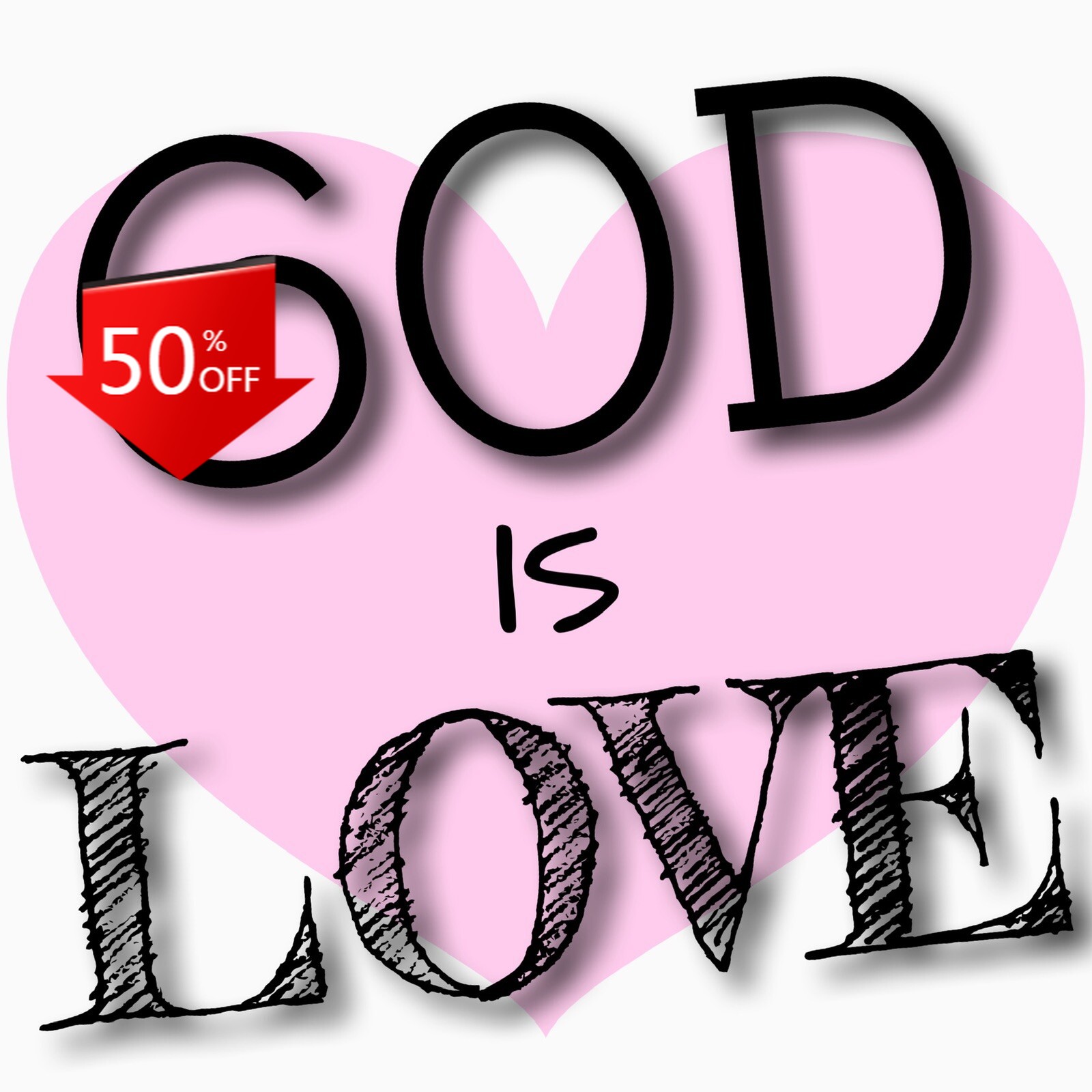Christian God Is Love Aestheti - Laptop Unique Accessories recension och pris