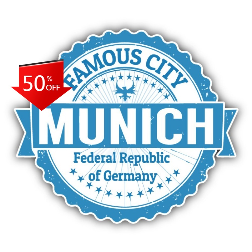 Munich City Germany Grunge Fun - Laptop Unique Accessories recension och pris