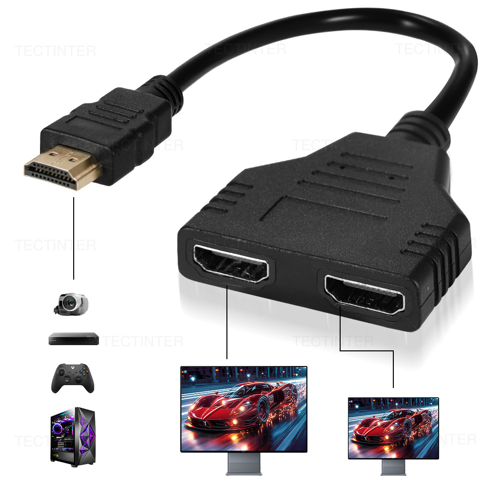 1080P 1 In 2 Out HDMI-compatib - Xbox Laptop Accessories recension och pris