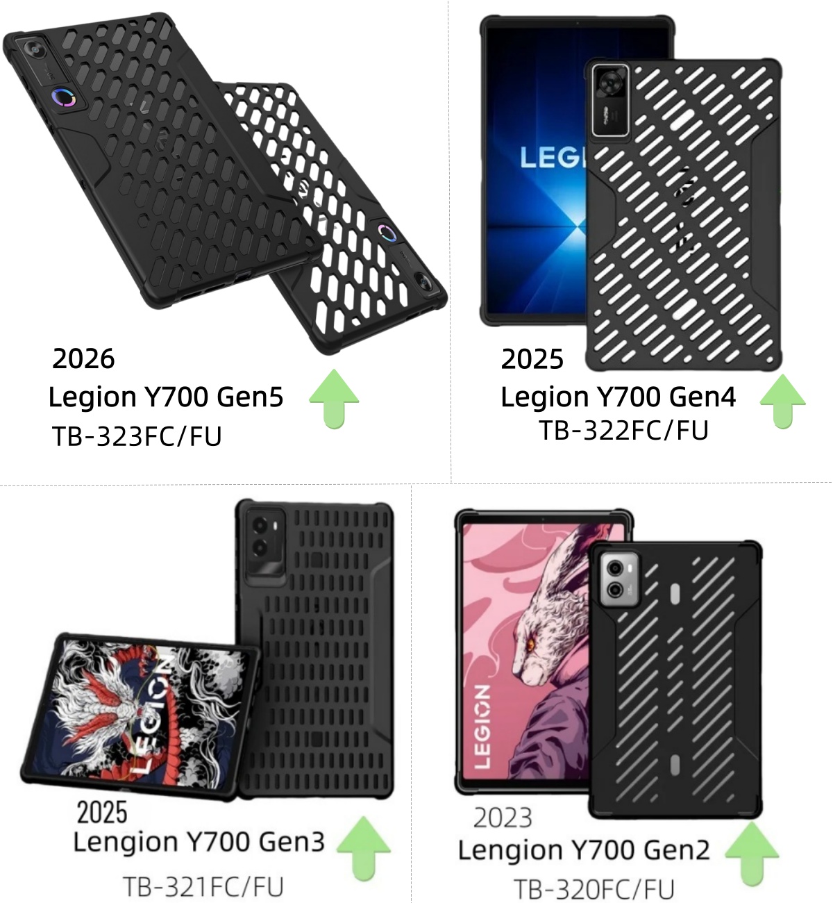 Soft TPU Tablet Case for Lenov - Legion Laptop Accessories recension och pris