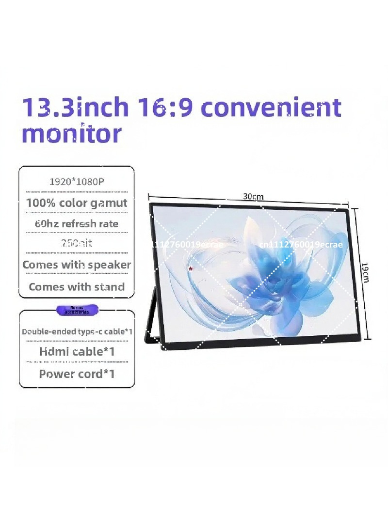 Portable 4K Monitor for Laptop - Monitor Portable Usb recension och pris