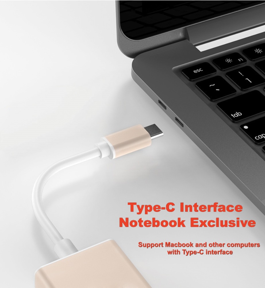 TABLLYUGE USB C to VGA  Adatpe - Monitor Portable Usb recension och pris
